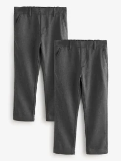 Clarks Gris - Lot de 2 pantalons Coupe classique Pull On Hot