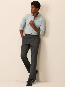 Next Gris - Lot de 2 pantalons intelligents unis sur le devant Online