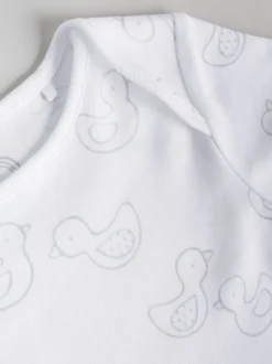 Next Gris - Lot de bodys à manches courtes pour bébé 5