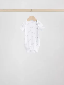 Next Gris - Lot de bodys à manches courtes pour bébé 5