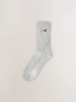 self. - Chaussettes de cheville Cushion Sole Lounge 3 Pack Gris / Marine / Berry Online