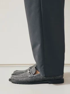 Next Gris - Mocassins à bout rond avec quincaillerie Forever Comfort® Online