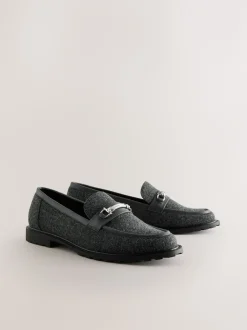 Next Gris - Mocassins à bout rond avec quincaillerie Forever Comfort® Online