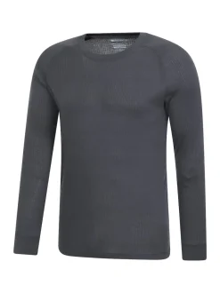 Mountain Warehouse Gris - Talus Mens Thermal Top & Joggers Set Clearance