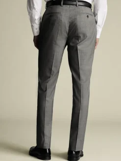 Charles Tyrwhitt Gris - Pantalon slim en peau de requin Hot