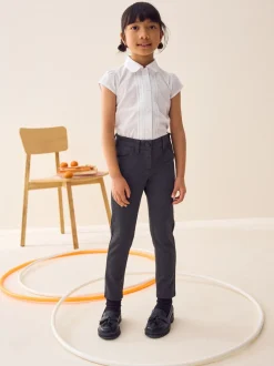 Next Gris - Pantalon d'école skinny extensible en jersey (3-18ans) Discount