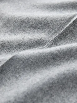 Next Gris - Pantalon élégant Signature Reiss Regular fuselé en 100% laine mérinos avec dos élastique Outlet