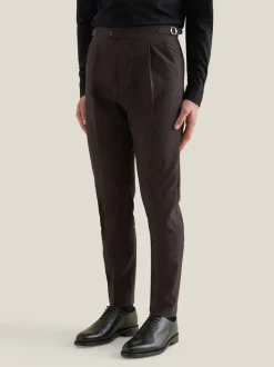 Peckham Rye Gris - Pantalon Smart taille haute Sale