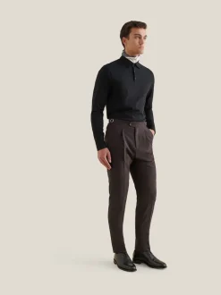 Peckham Rye Gris - Pantalon Smart taille haute Sale