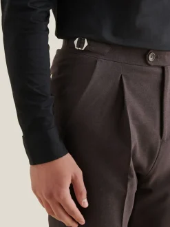 Peckham Rye Gris - Pantalon Smart taille haute Sale