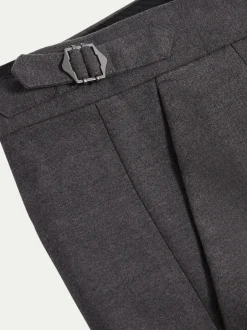 Peckham Rye Gris - Pantalon Smart taille haute Sale