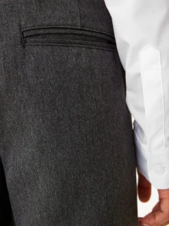 Next Gris - Pantalons d’école Coupe droite (3-17ans)