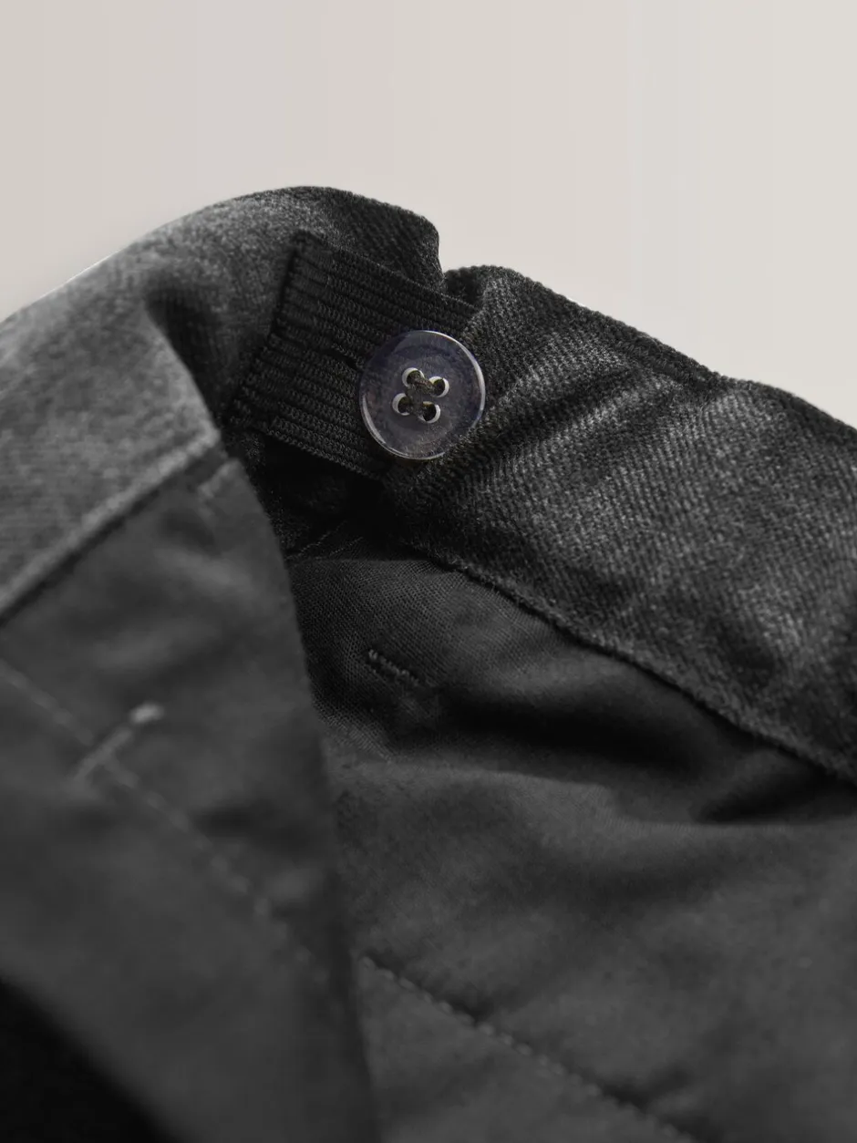 Next Gris - Pantalons d’école Coupe droite (3-17ans)