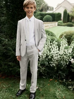 Next - Pantalons de costume (3-16ans) Gris Discount