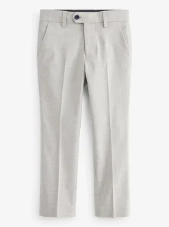 Next - Pantalons de costume (3-16ans) Gris Discount