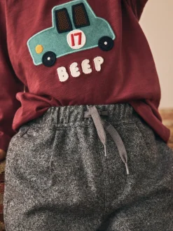 Next Gris - Pantalons élégants à enfiler (3mois à7ans) New