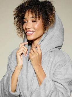 KBX Gris - Peignoir Rosa duveteux Best