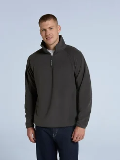 Animal Gris - Polaire Stockholm à demi-fermeture éclair New