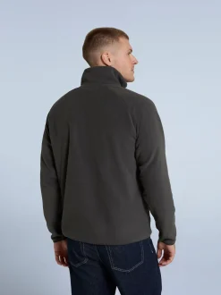 Animal Gris - Polaire Stockholm à demi-fermeture éclair New