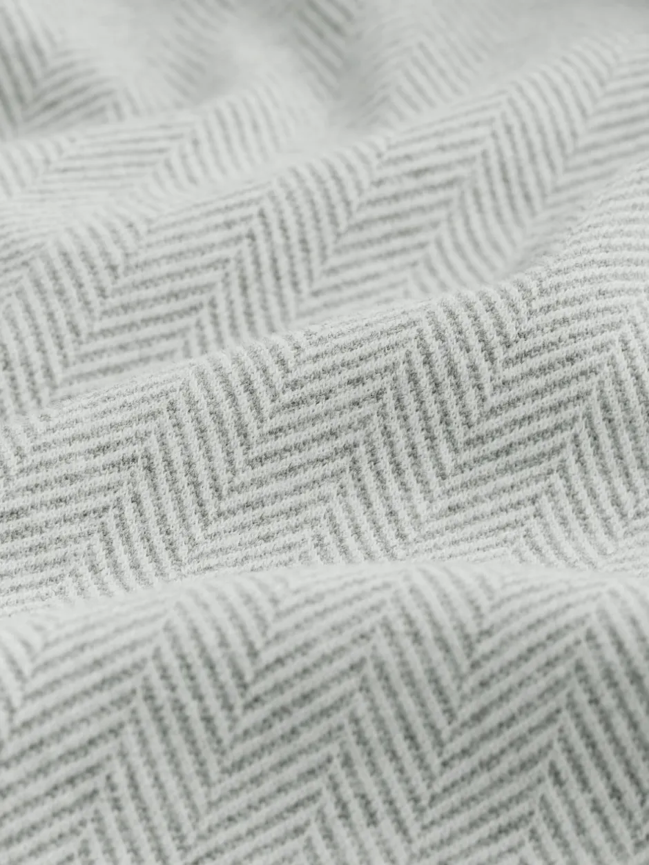 Next Gris - Polo Heritage brossé à motif Online