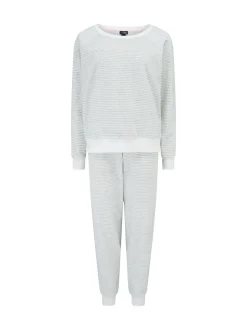Pour Moi Gris - Ensemble pyjama confortable en polaire et Sweat-shirt de jogging Clearance
