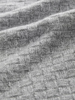 Next Gris - Pull à Coupe classique texturé en maille à Col rond Online