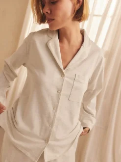 Next Gris - Pyjama en jersey boutonné Online