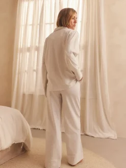 Next Gris - Pyjama en jersey boutonné Online