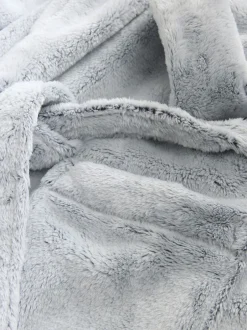 Next Gris - Robe de chambre hivernale Sale