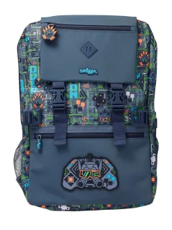 Smiggle Gris - Sac à dos Trailblazer Foldover Attach Best
