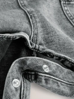 Next Gris - Salopette en denim (3mths-7yrs) Hot