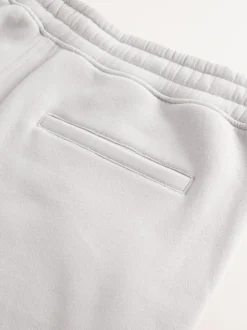 Next Gris - Short à poche zippée en jersey brossé Discount