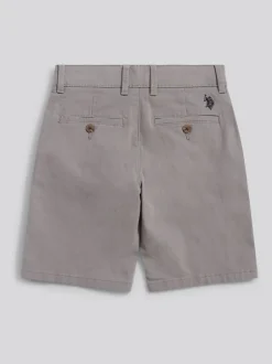 U.S. Polo Assn - Short chino classique US Polo Assn Gris Sale
