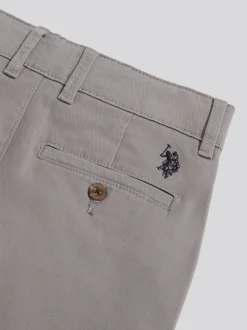 U.S. Polo Assn - Short chino classique US Polo Assn Gris Sale
