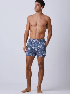BOSS Gris - Short de bain Piranha imprimé Sale