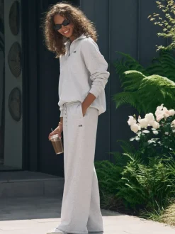 self. - soi-même. Pantalon de jogging coupe large Gris Clearance