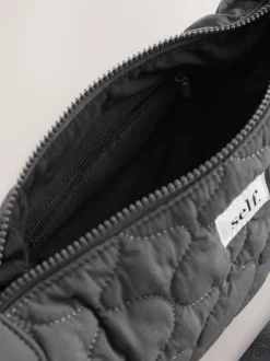 Next Gris - Soi-même. Sac à bandoulière en nylon