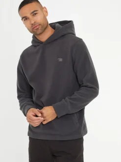 Threadbare Gris - Sweat à capuche en micropolaire Best