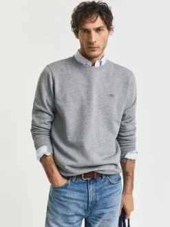 Gant Gris - Sweat Shield à col ras du cou Best