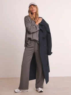 JD Williams Gris - Sweat modal Anthology By haut de gamme à col en V Discount