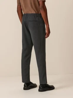 Next Gris - Taille élastiquée Vêtement de survêtement élégant sur le devant uni New