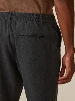 Next Gris - Taille élastiquée Vêtement de survêtement élégant sur le devant uni New