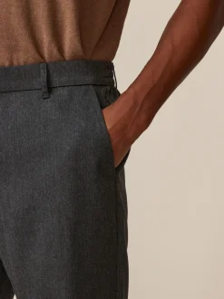 Next Gris - Taille élastiquée Vêtement de survêtement élégant sur le devant uni New