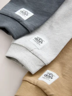 Next Gris - T-shirts raglan à manches longues Lot de 3 (3mois7ans) Hot