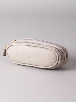 Lakeland Leather - Étui Lakeland en cuir à deux verres Gris