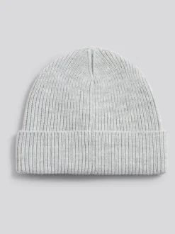 U.S. Polo Assn Gris - Signature Bonnet en maille à Double Horsemen Outlet