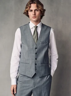 Next Gris - Veste Coupe classique en Blend mélangée Motionflex Sale