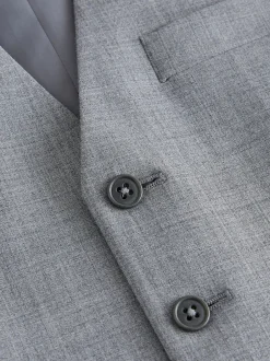 Next Gris - Veste Coupe classique en Blend mélangée Motionflex Sale