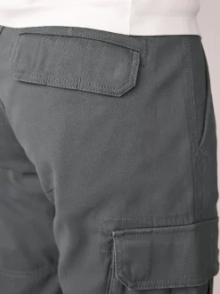 Next Gris anthracite - - Pantalon cargo stretch en coton Skinny Fit (Skinny Fit) Best