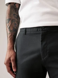 Next - Slim Fit (Slim Fit) - Pantalon chino stretch Gris anthracite Hot